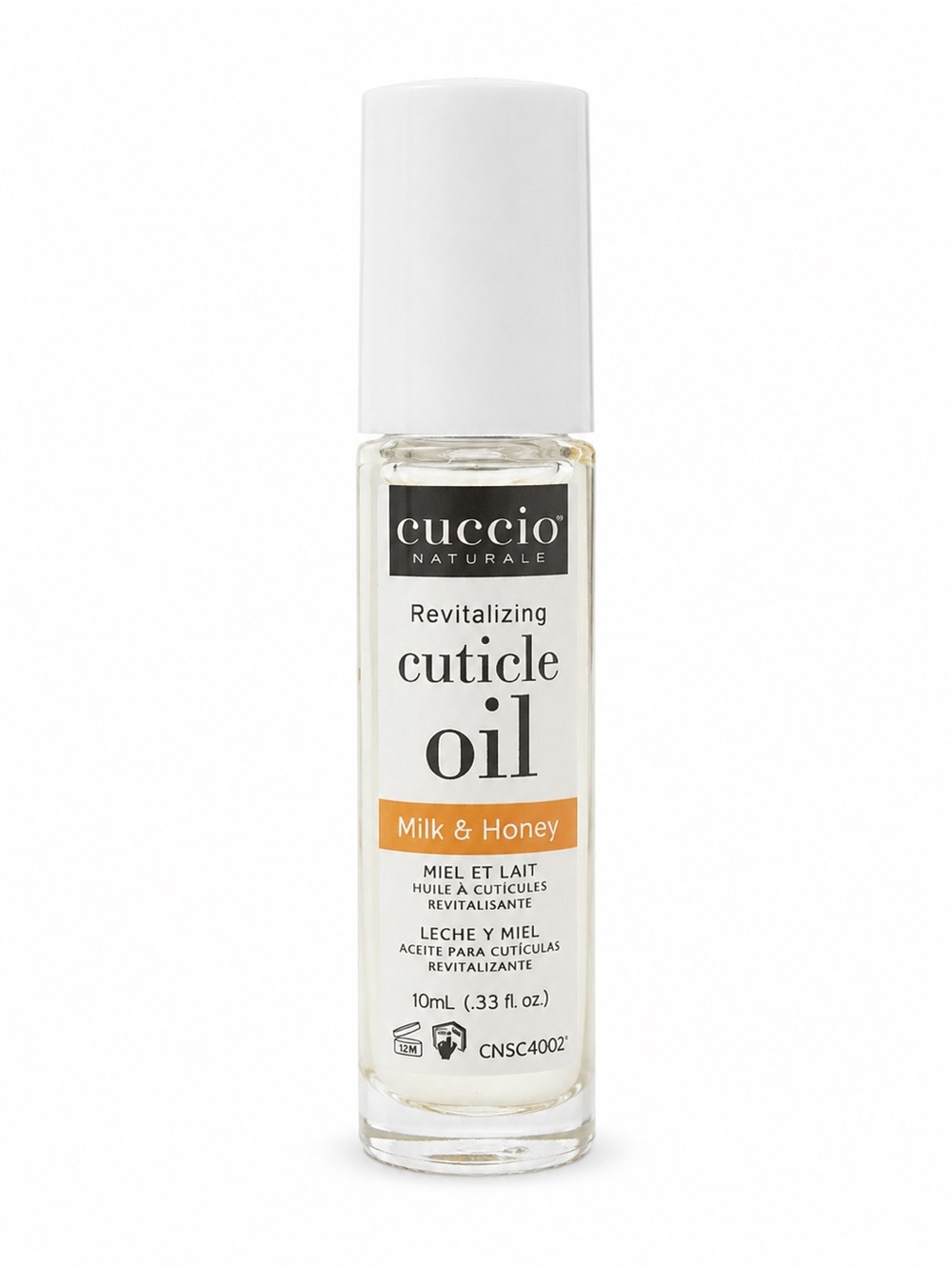 Cuccio Revitalizing Cuticle Oil - Milk & Honey (White/Gold)